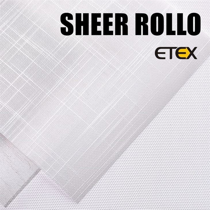 Tecidos para cortinas de rolo diurno e noturno