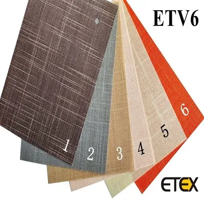 Tecidos para persianas verticais